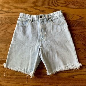 Vintage 90's Guess cut off denim shorts